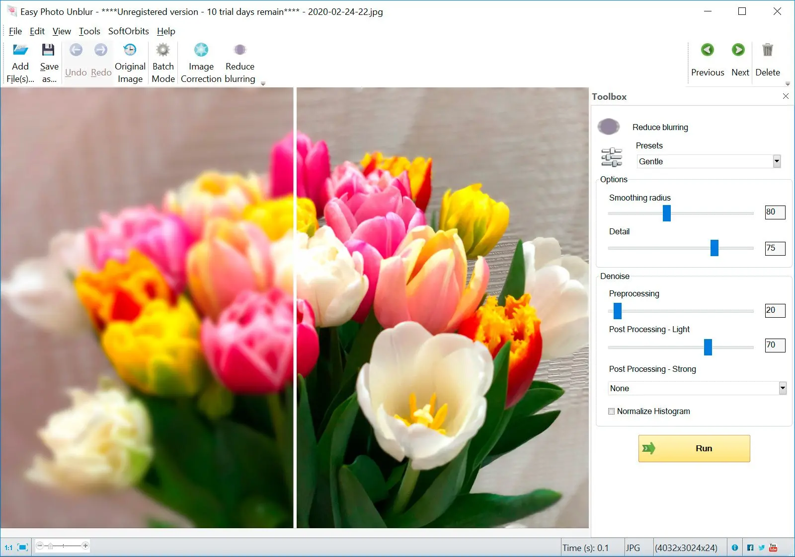Easy Photo Unblur 스크린샷.